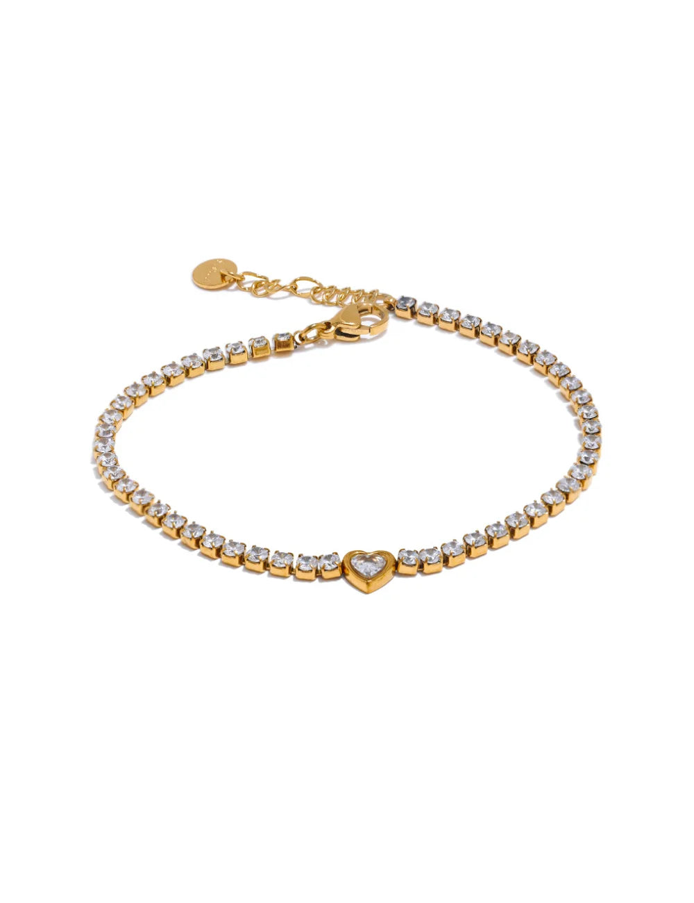 Amalfi Heart Tennis Bracelet