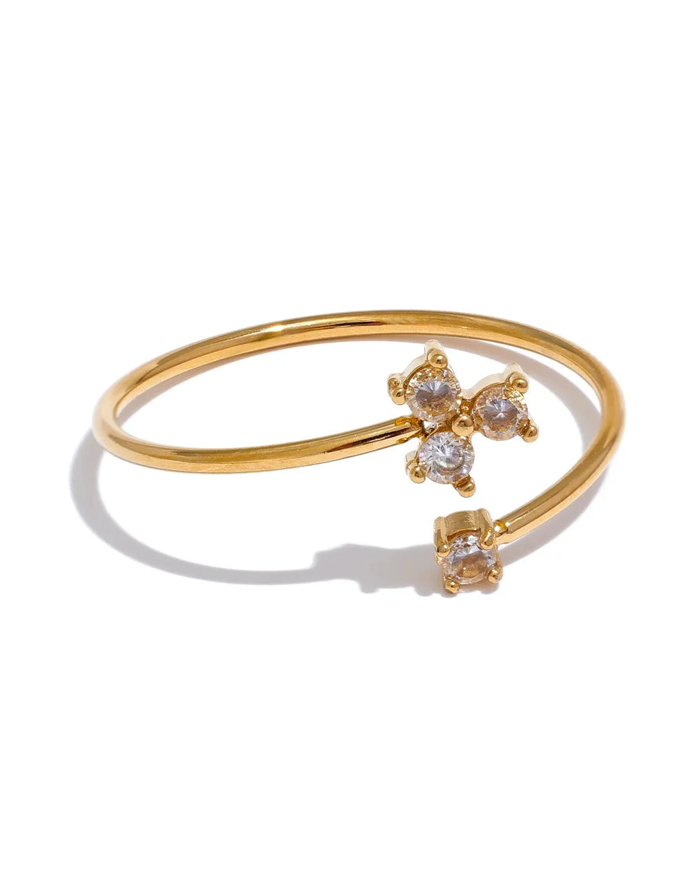 Aurora Blossom Adjustable Ring