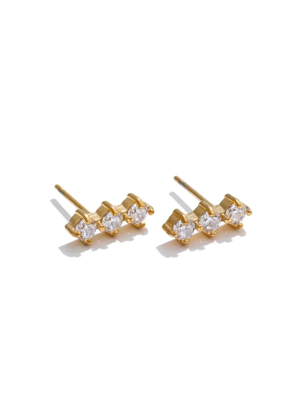 Lumi Trio Stud Earrings