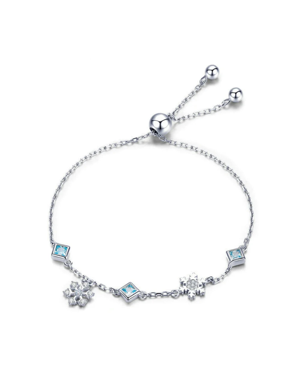 Aurora Snowflake Pavé Bracelet