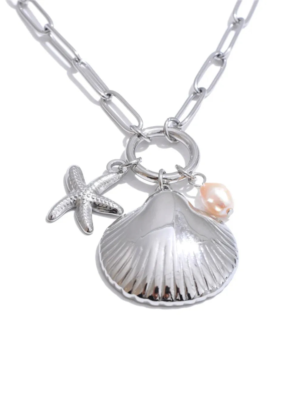 Azure Starfish Necklace