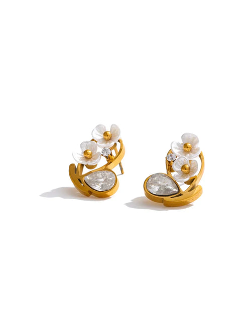 Ravello Bloom Stud Earrings