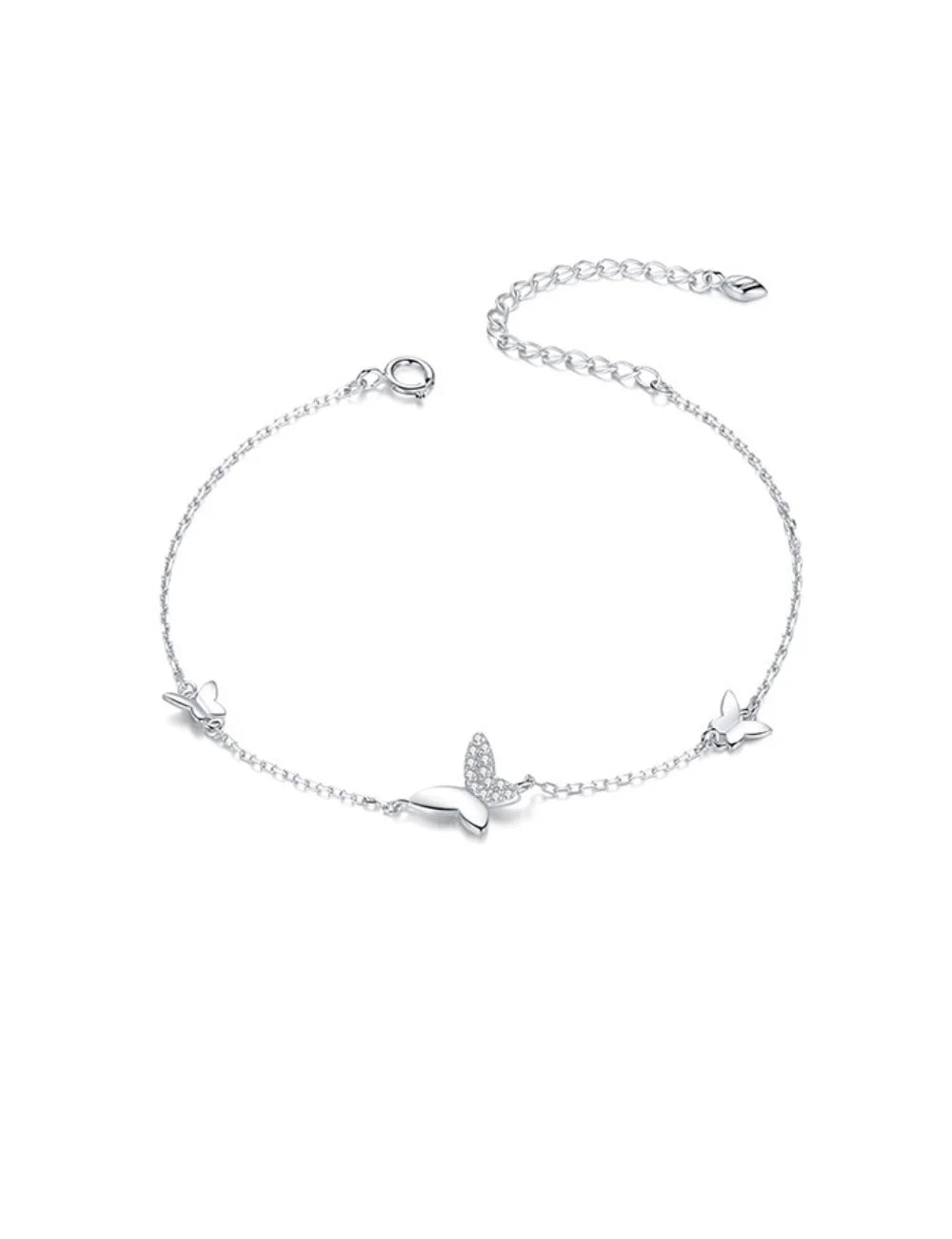 Mariposa Flying Butterfly Chain Bracelet
