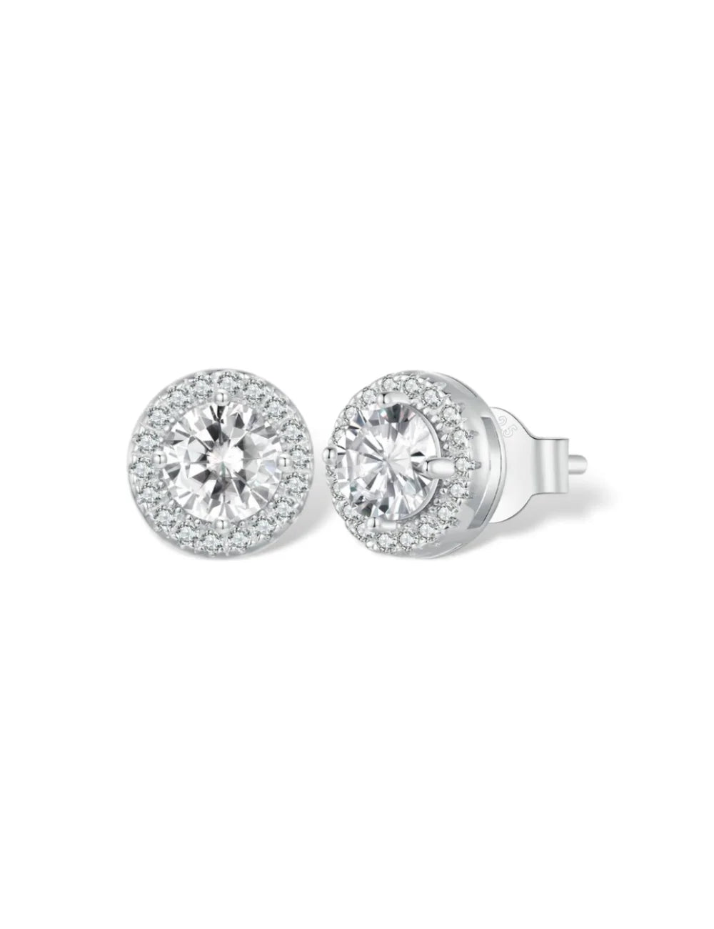 Lumiere Halo Stud Earrings