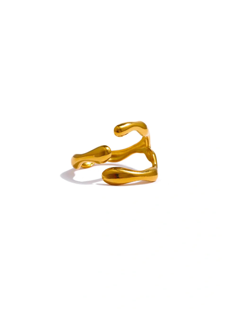 Organic Form Adjustable Ring
