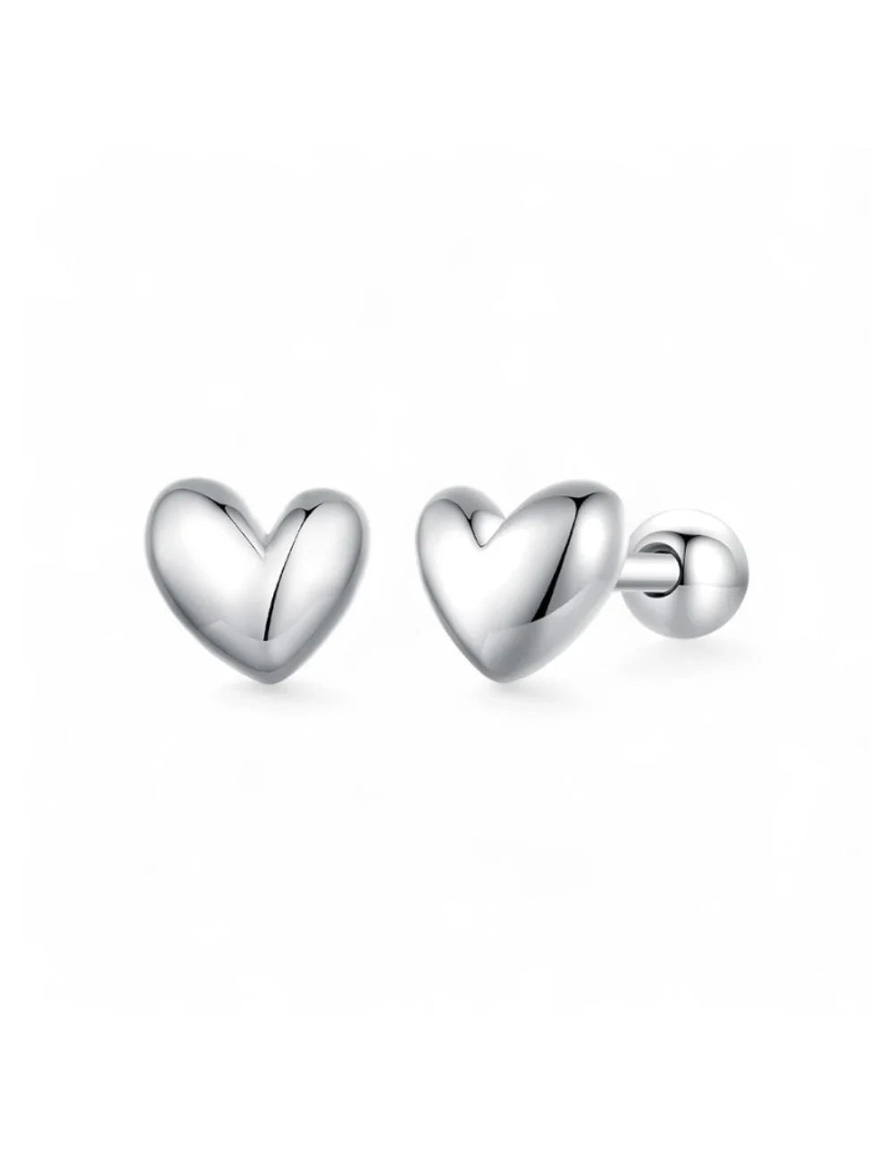 Bella Mini Heart Stud Earrings