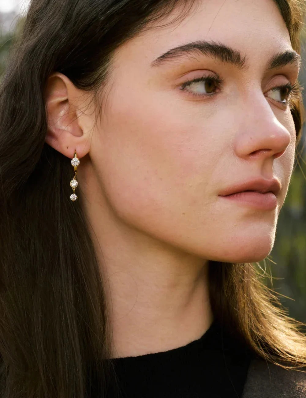 Lumiere Aurielle Drop Hoops