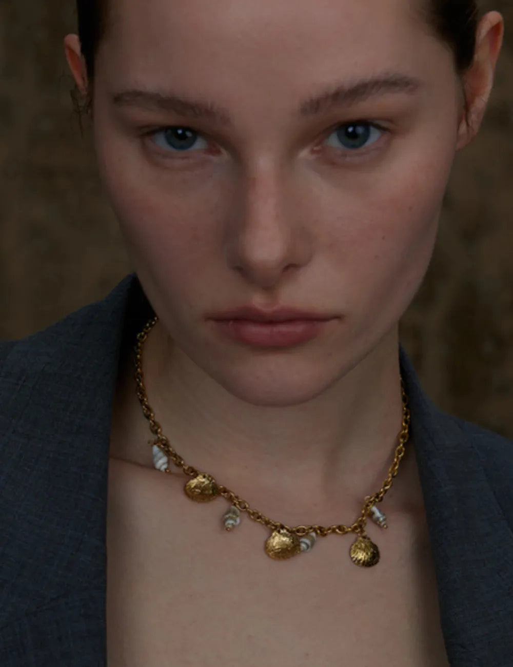 Coastal Shell Charm Necklace