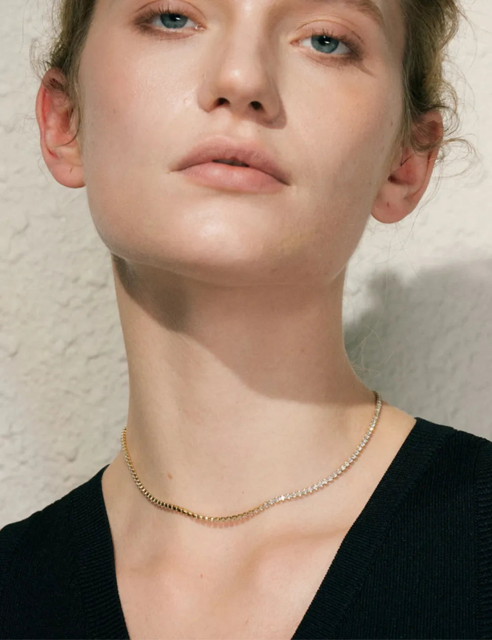 Brilliance Tennis Choker Necklace