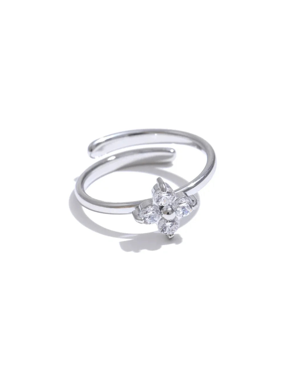 Luna Petal Adjustable Ring