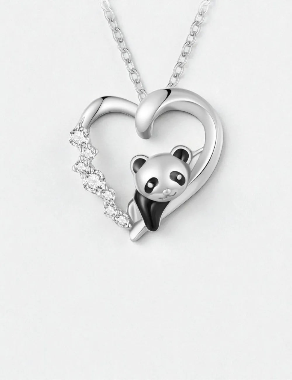 Viravve Baby Panda Pendant Necklace