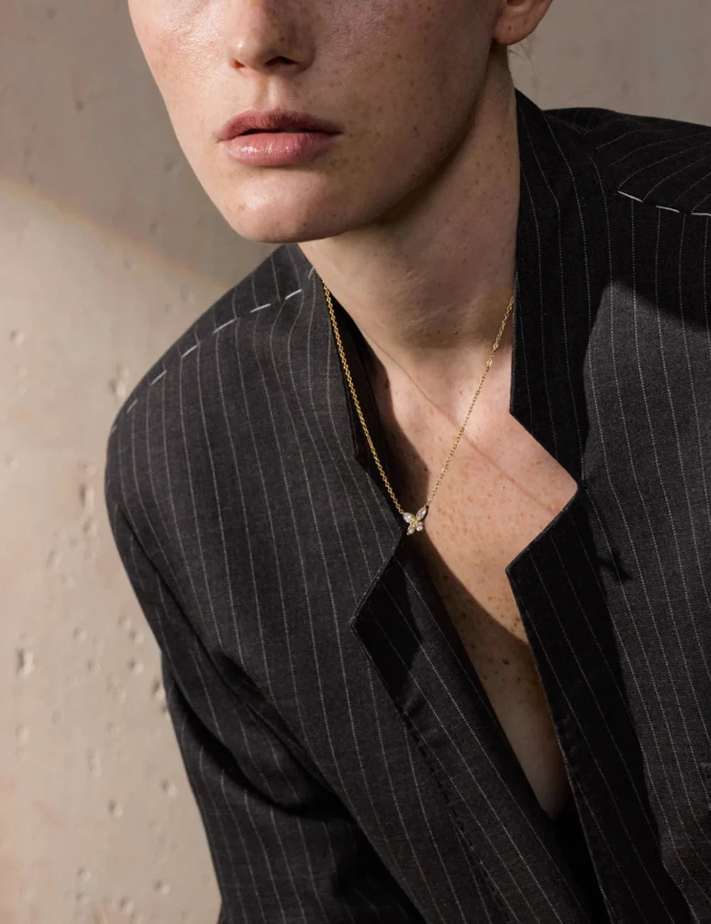 Aurora Butterfly Pendant Necklace