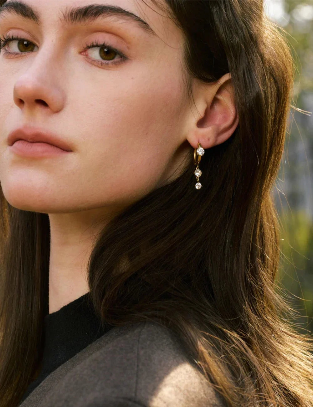 Lumiere Aurielle Drop Hoops