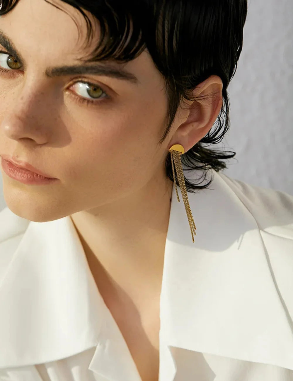 Lumen Tassel Dangle Earrings