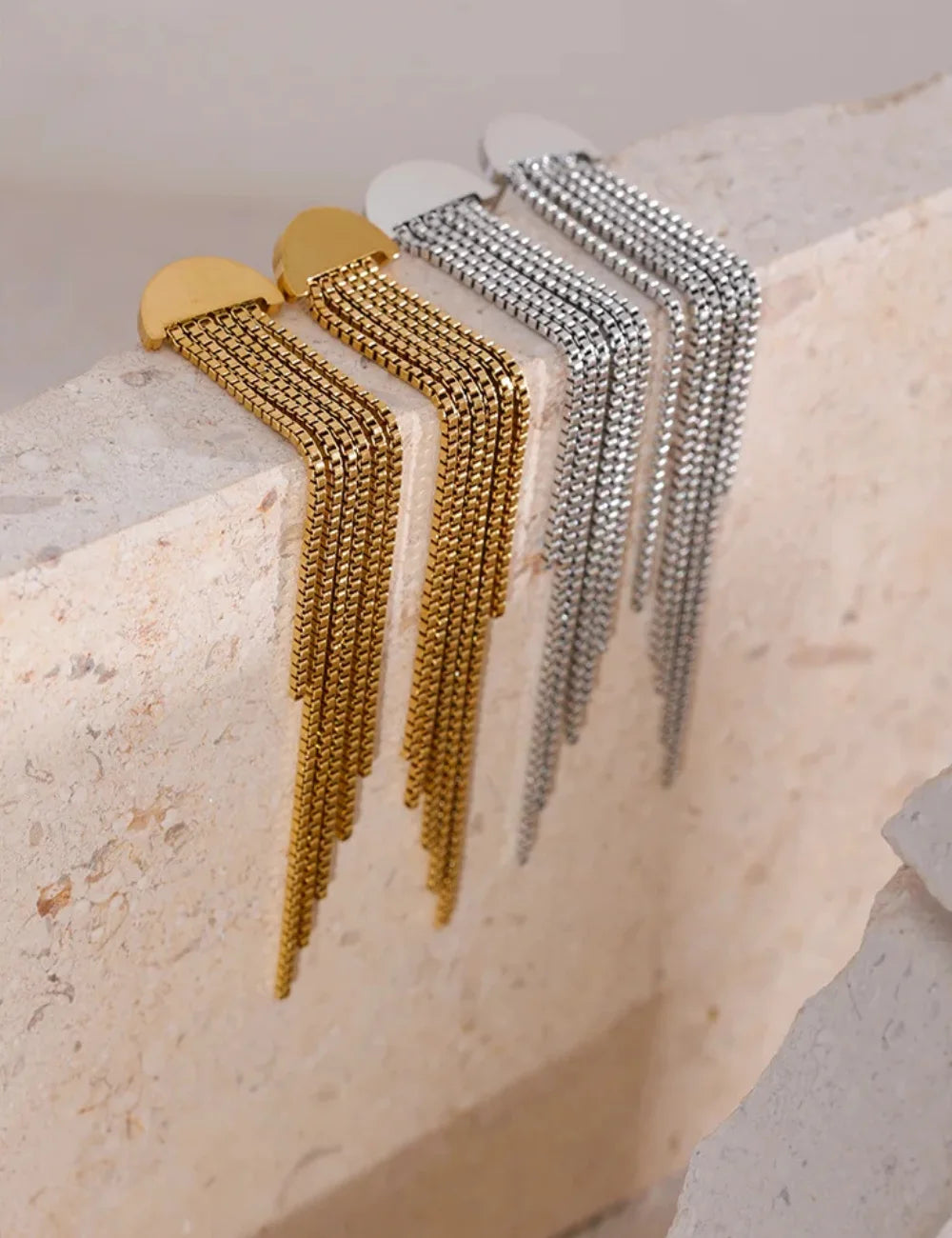 Lumen Tassel Dangle Earrings